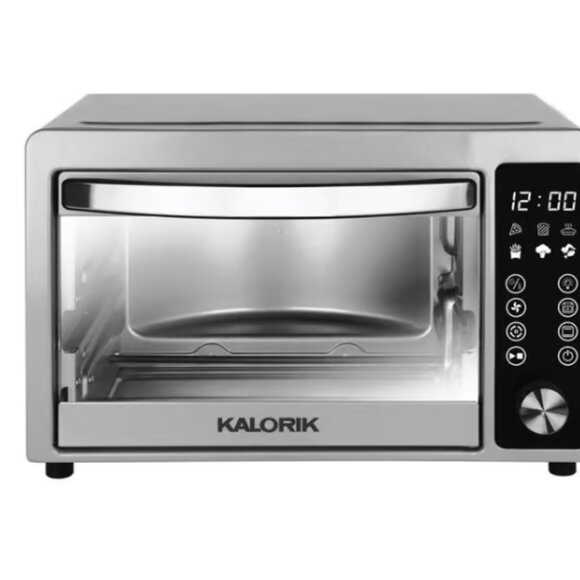 22qt. Programmable Air Fryer & Oven. Stainless steel, Kalorik - Picture 1 of 6